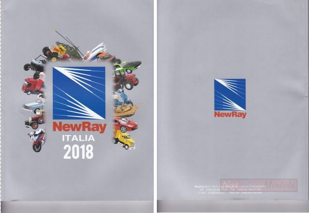 MODEL BOOK NEW RAY CATALOG 2018 ITALY PAGE 163 NEW RAY NYCAT2018