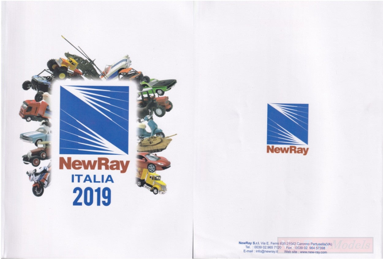 LIBRO MODELLINI CATALOGO NEW RAY 2019 ITALIA PAG.171 NEW RAY NYCAT2019