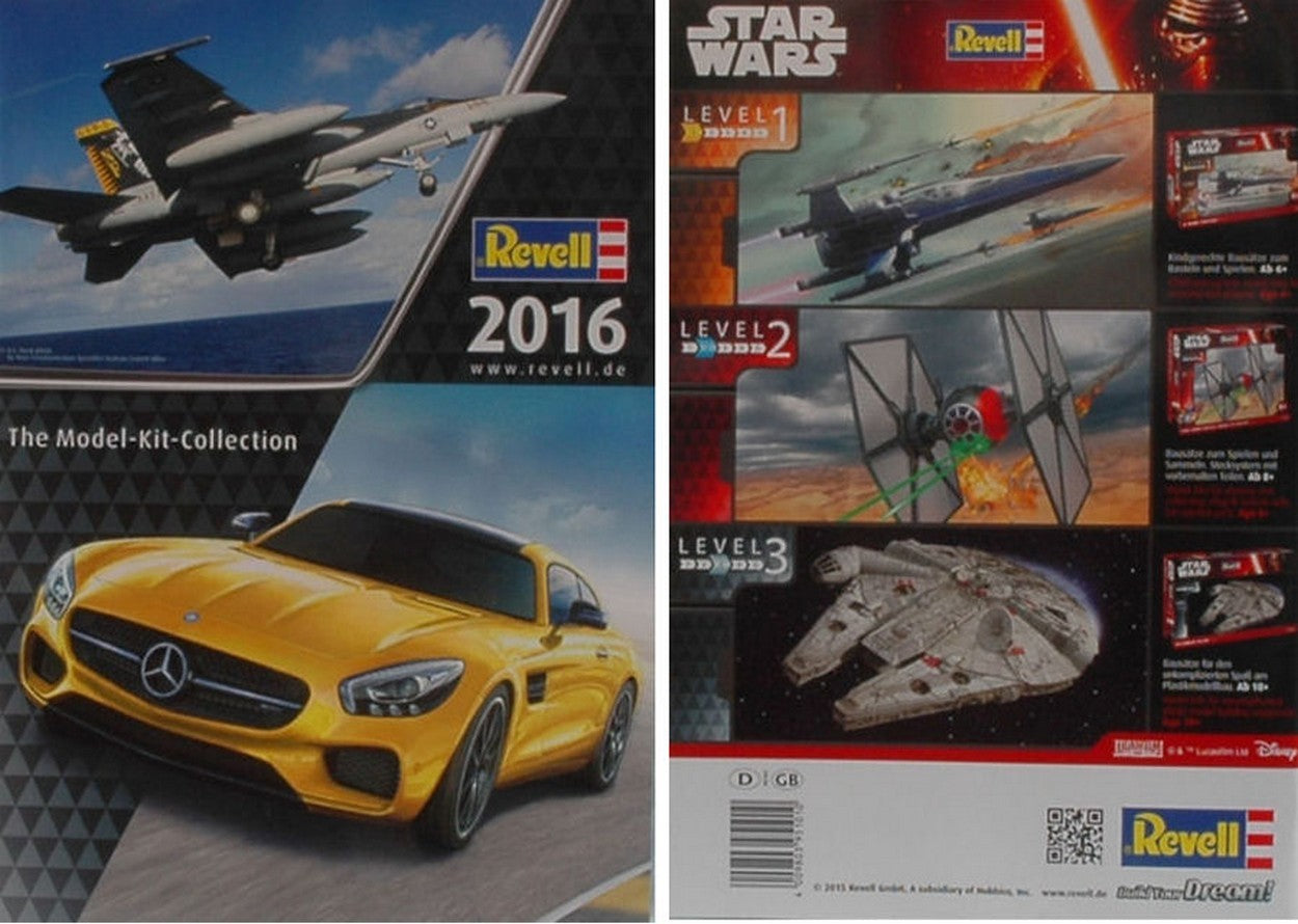 MODEL BOOK REVELL CATALOG 2016 PAGE 105 REVELL RVCAT2016