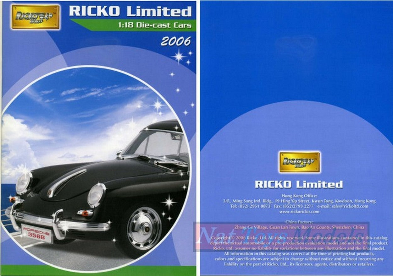 MODEL BOOK RICKO CATALOG 2006 PAGE 44 RICKO RCCAT2006