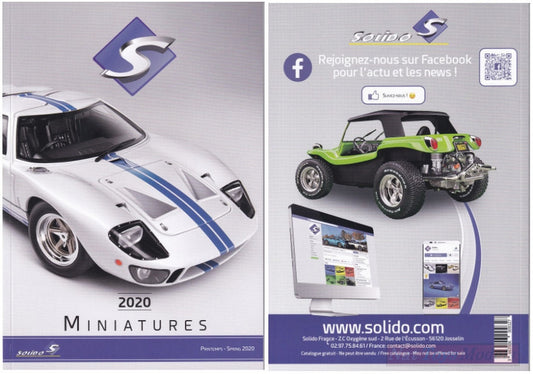 LIBRO MODELLINI CATALOGO SOLIDO 2020 PAG.47 SOLIDO SLCAT2020