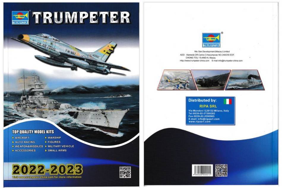 LIBRO MODELLINI CATALOGO TRUMPETER 2023-2024 PAG.90 TRUMPETER TPCAT2023