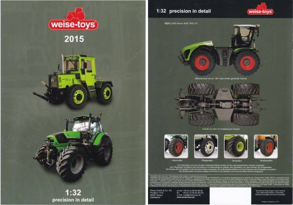 LIVRE DE MODÈLES CATALOGUE WEISE 2015 PAGE 14 WEISE-TOYS WEISCAT2015