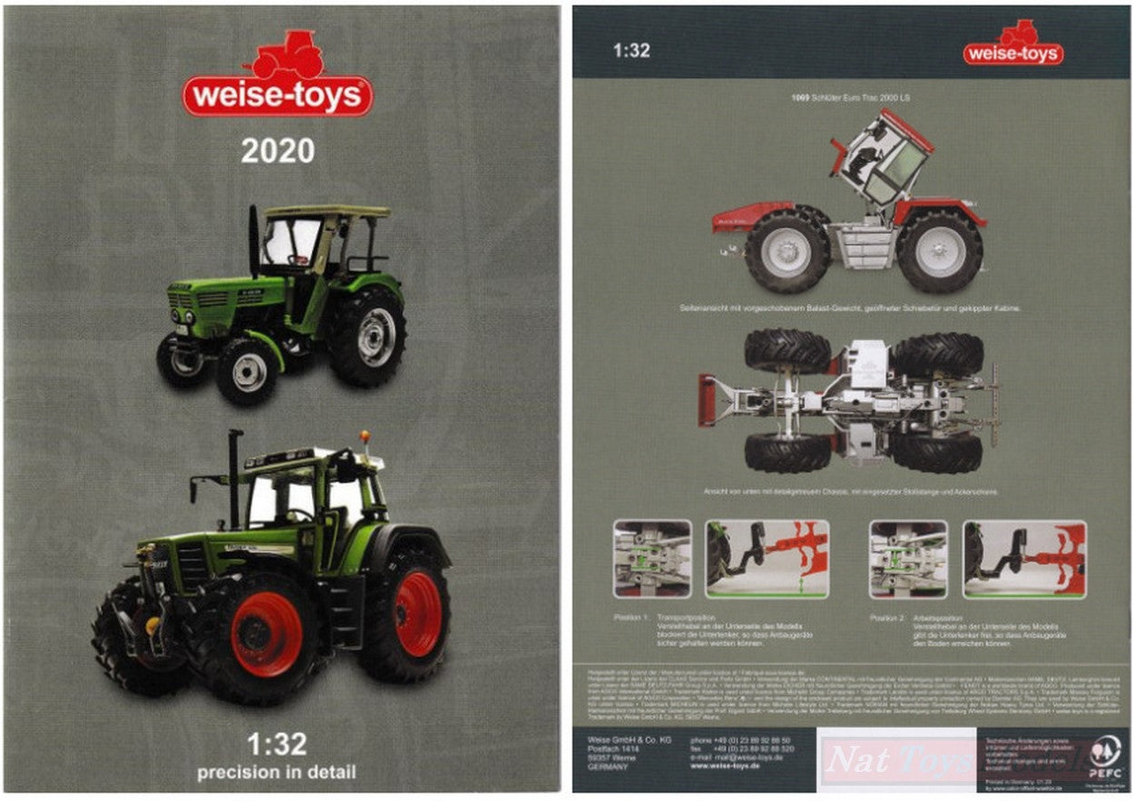 LIBRO MODELLINI CATALOGO WEISE 2020 PAG.17 WEISE-TOYS WEISCAT2020