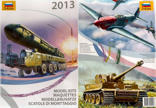 LIBRO MODELLINI CATALOGO ZVEZDA 2013 ZVEZDA ZCAT2013 DIE CAST