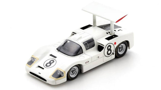 MODELLINO IN SCALA COMPATIBILE CON CHAPARRAL 2F N.8 LM 1967 B.JENNINGS-B.JOHNSON 1:43 SPARK MODEL S9445