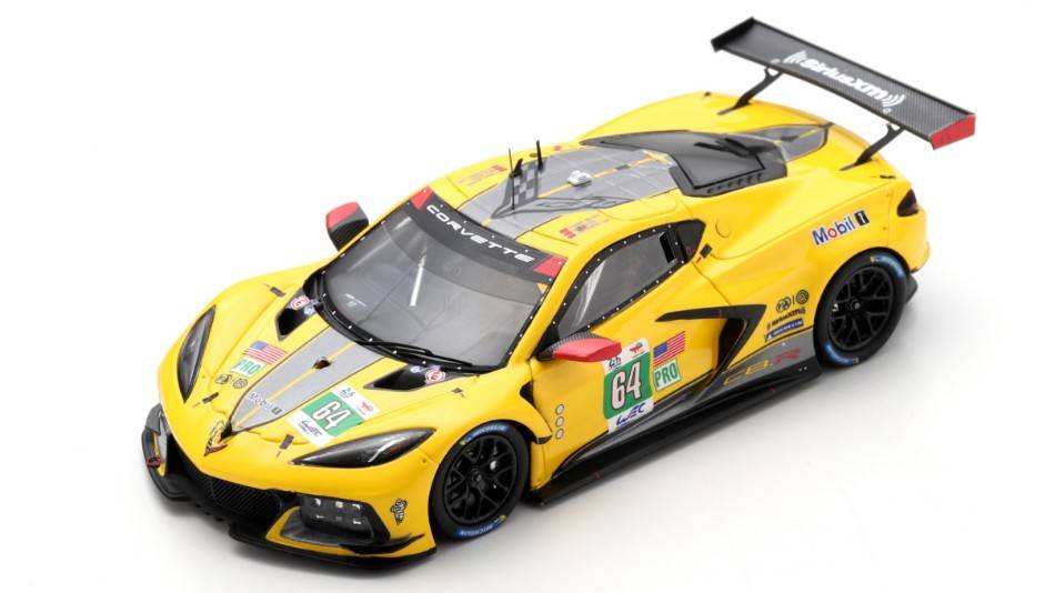 MODELLINO IN SCALA COMPATIBILE CON CHEVROLET CORVETTE C8 N.64 LM 2022 T.MILNER-N.TANDY-A.SIMS 1:43 SPARK MODEL S8644