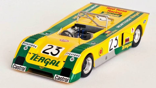 MODELLINO IN SCALA COMPATIBILE CON CHEVRON B21 N.23 VILA REAL 1972 PACO JOSA 1:43 TROFEU TFDSN111