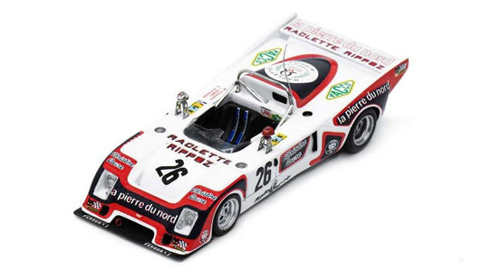 MODELLINO IN SCALA COMPATIBILE CON CHEVRON B36 N.26 6th LM 1977 M.PIGNARD-A.DUFRENE-J.HENRY 1:43 SPARK MODEL S9410