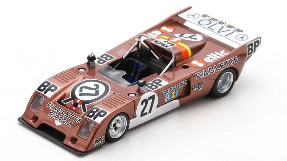 MODELE REDUIT COMPATIBLE AVEC CHEVRON B36 N.27 LM 1976 F.SERVANIN-L.FERRIER 1:43 SPARK MODEL S4714