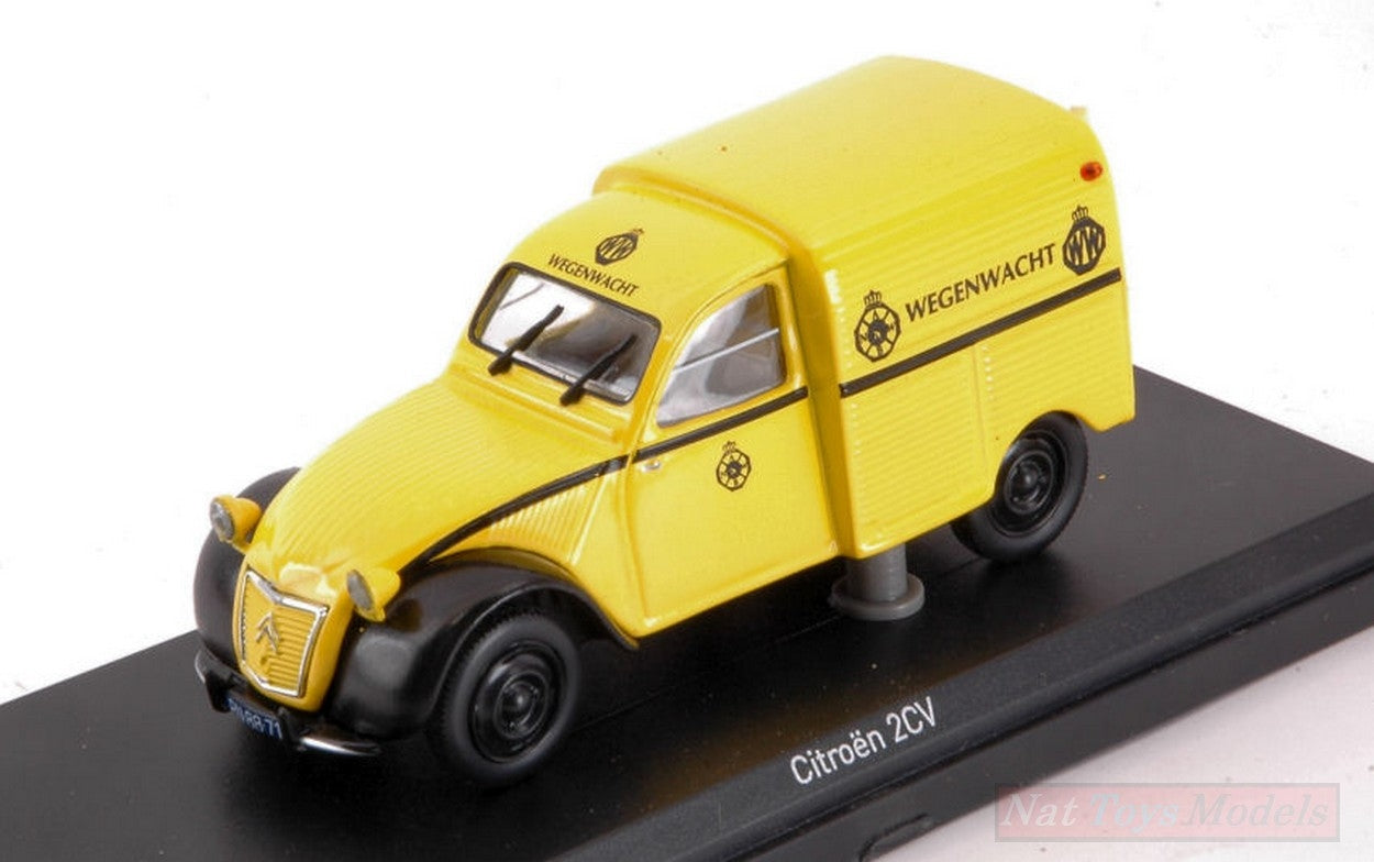 SCALE MODEL COMPATIBLE WITH CITROEN 2 CV AZU 1959 WEGENWACHT 1:43 NOREV NV151413