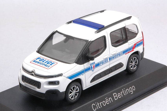 SCALE MODEL COMPATIBLE WITH CITROEN BERLINGO 2020 MUNICIPAL POLICE 1:43 NOREV NV155767