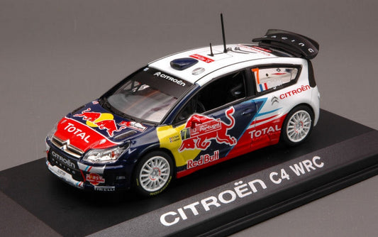 MODELE REDUIT COMPATIBLE AVEC CITROEN C 4 N.7 RALLYE DU PORTUGAL 2010 OGIER 1:43 NOREV NV155434