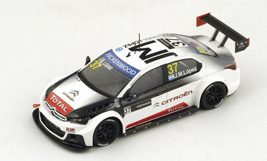 SCALE MODEL COMPATIBLE WITH CITROEN C-ELYSEE N.37 WINNER R1 RACE OF ARGENTINA 2015 JMLOPEZ 1:43 SPARK MODEL S4524