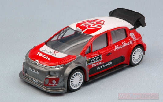 SCALE MODEL COMPATIBLE WITH CITROEN C3 WRC 2017 "OFFICIAL PRESENTATION VERSION" 1:43 NOREV NV155365