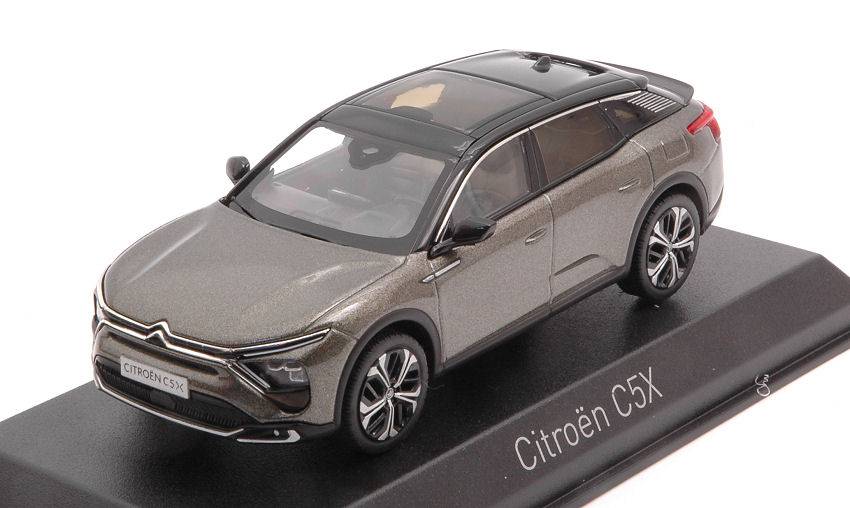 MODELLINO IN SCALA COMPATIBILE CON CITROEN C5X 2021 AMAZONITE GREY 1:43 NOREV NV155571