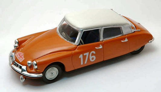 MODÈLE RÉDUIT COMPATIBLE AVEC CITROEN DS 19 N.176 VAINQUEUR MONTECARLO 1959 P.COLTELLONI-P.ALEXANDRE 1:43 RIO RI4188