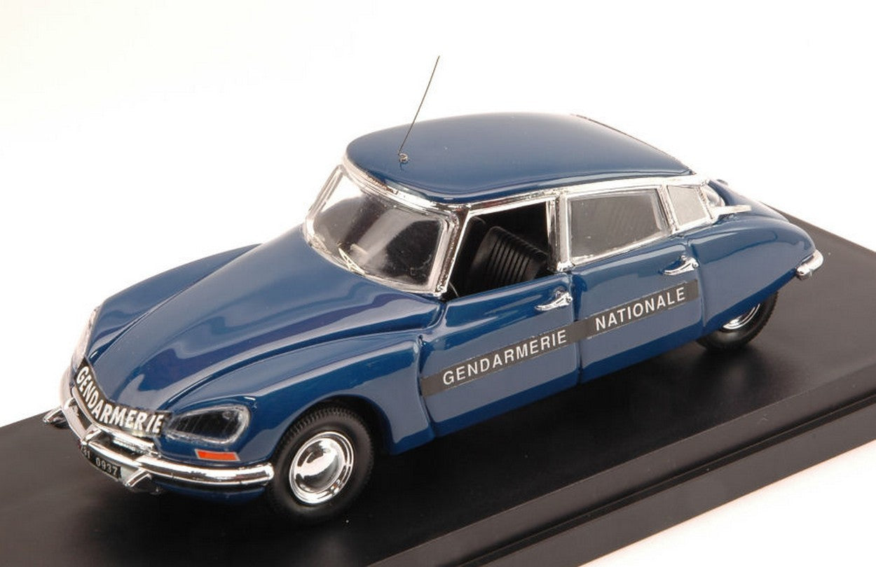 MODELLINO IN SCALA COMPATIBILE CON CITROEN DS 21 1972 GENDARMERIE 1:43 RIO RI4486