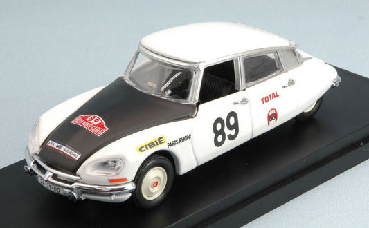 MODELLINO IN SCALA COMPATIBILE CON CITROEN DS 21 N.89 RALLY MONTE CARLO 1970 MARCUS-BRYDE-BRAEIN 1:43 RIO RI4508