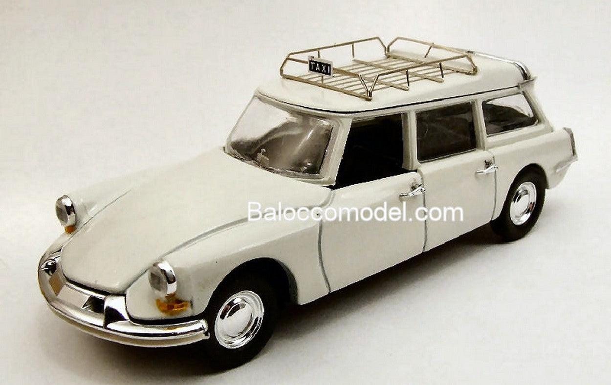 SCALE MODEL COMPATIBLE WITH CITROEN ID BREAK TAXI 1959 1:43 RIO RI4232