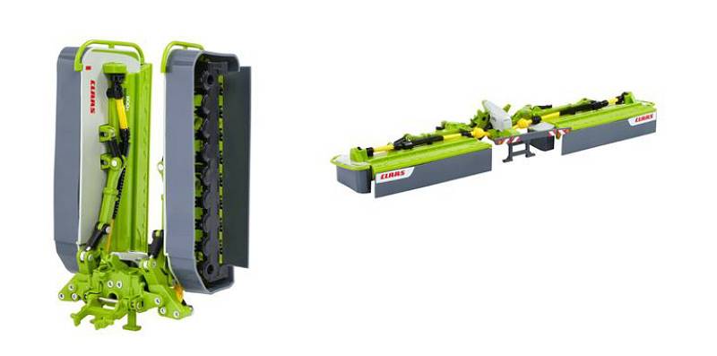 MODELLINO IN SCALA COMPATIBILE CON CLAAS DISCO REAR BUTTERFLY MOWER 1:32 BRITAINS LC43303