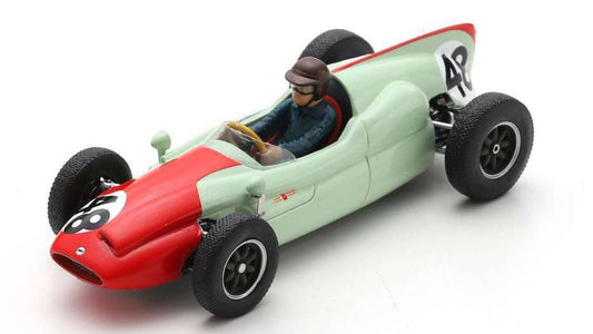 MODELLINO IN SCALA COMPATIBILE CON COOPER T51 BRUCE HALFORD 1960 N.48 FRENCH GP 1:43 SPARK MODEL S8053