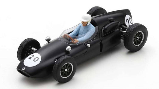 SCALE MODEL COMPATIBLE WITH COOPER T51 CAREL GODIN DE BEAUFORT 1960 N.20 DUTCH GP 1:43 SPARK MODEL S8049