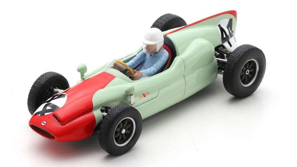 MODELE REDUIT COMPATIBLE AVEC COOPER T51 N.44 2ème GP DE FRANCE 1960 OLIVIER GENDEBIEN 1:43 SPARK MODEL S8052