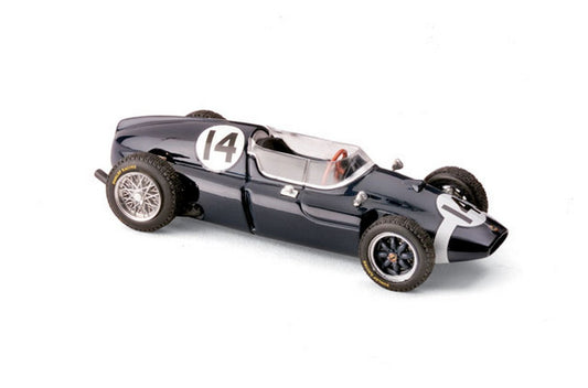 SCALE MODEL COMPATIBLE WITH COOPER T51 STIRLING MOSS 1959 N.14 WINNER ITALY GP 1:43 BRUMM BM0279