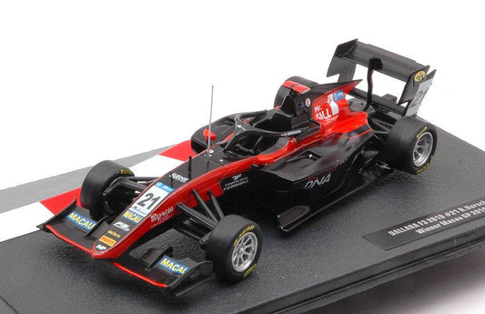 SCALE MODEL COMPATIBLE WITH DALLARA F3 N.21 GP MACAU 2019 WERSCHOOR 1:43 IXO MODEL GTM145LQ