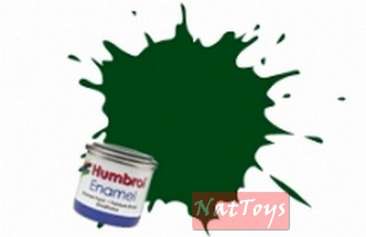 COLORI MODELLISMO DARK GREEN SATIN Pz.6 HUMBROL HB0195