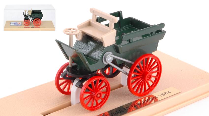 MODELLINO IN SCALA COMPATIBILE CON DELAMARE-DEBOUTTEVILLE & MALANDIN 1884 1e AUTO FRANCAISE A PETROLE 1:43 NOREV NV200000