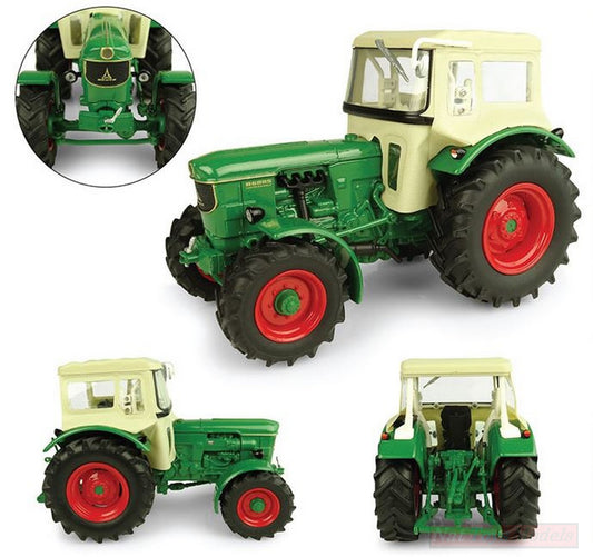 SCALE MODEL COMPATIBLE WITH DEUTZ D6005 4WD WITH CABIN 1:32 UNIVERSAL HOBBIES UH5253