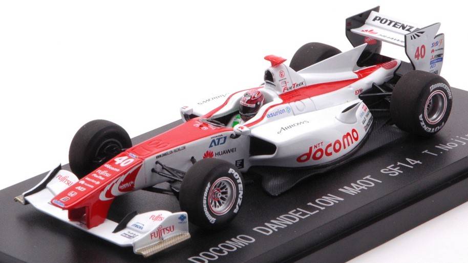 SCALE MODEL COMPATIBLE WITH DOCOMO DANDELION M4OT N.40 SUPER FORMULA 2014 T.NOJIRI 1:43 EBBRO EB45130