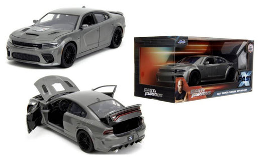 MODELLINO IN SCALA COMPATIBILE CON DODGE CHARGER 2021 "FAST AND FURIOUS" 1:24 JADA TOYS JADA253203085