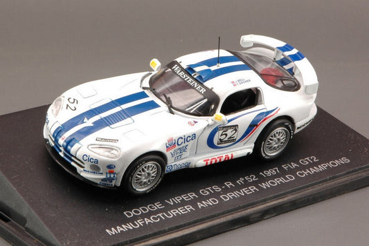 SCALE MODEL COMPATIBLE WITH DODGE VIPER GTS N.52 97 FIA 1:43 UNIVERSAL HOBBIES UH61600