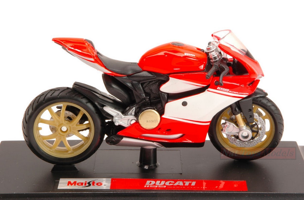 SCALE MODEL COMPATIBLE WITH DUCATI 1199 SUPERLEGGERA 2014 1:18 MAISTO MI13100