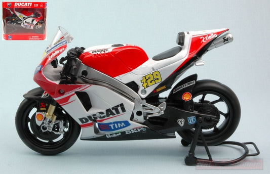 SCALE MODEL COMPATIBLE WITH DUCATI DESMOSEDICI A.IANNONE N.29 MOTO GP 2015 1:12 NEW RAY NY57733