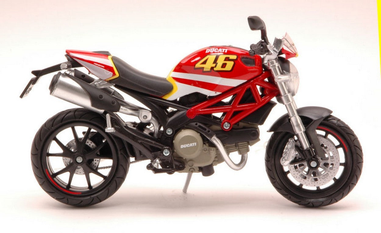 MODELLINO IN SCALA COMPATIBILE CON DUCATI MONSTER 796 (No.46) 1:12 NEW RAY NY57513