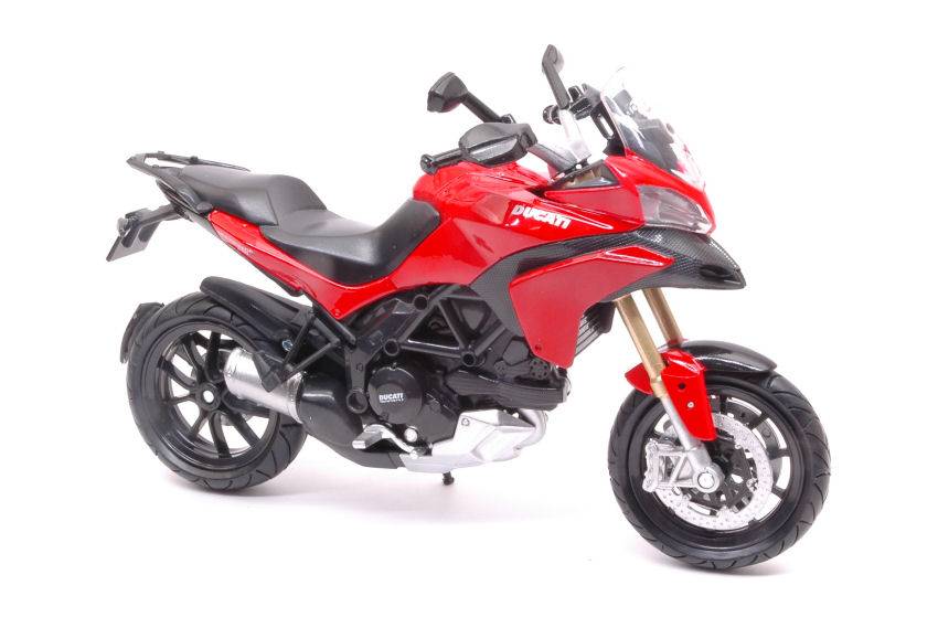 SCALE MODEL COMPATIBLE WITH DUCATI MULTISTRADA 1200S RED 1:12 NEW RAY NY57883R