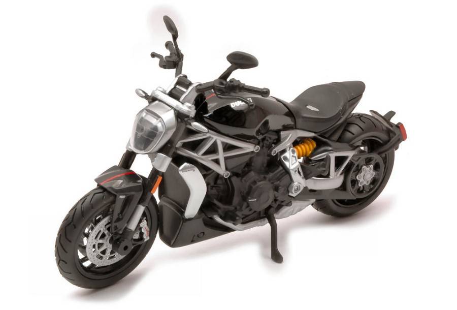 SCALE MODEL COMPATIBLE WITH DUCATI X DIAVEL S BLACK 1:12 MAISTO MI20101