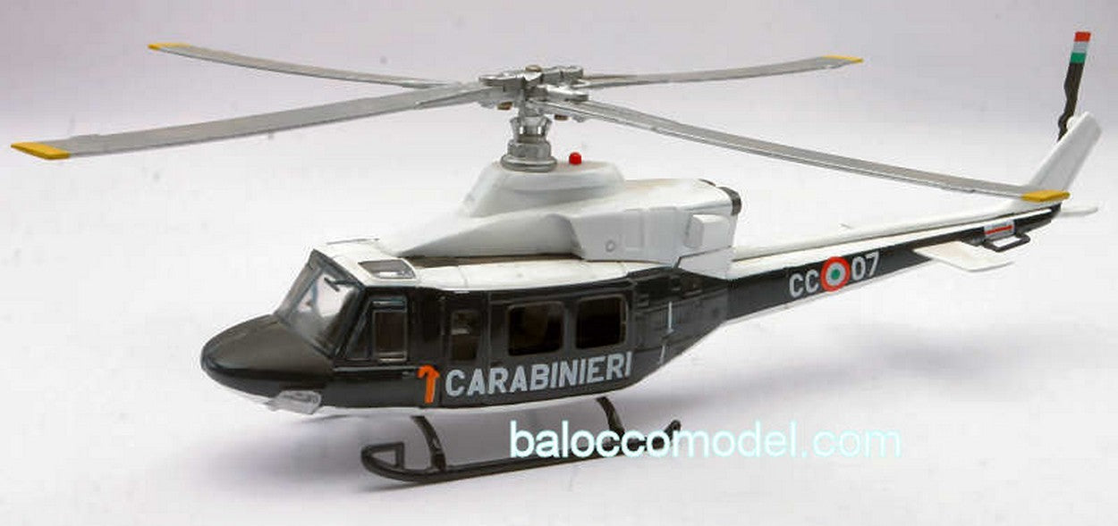 MODELLINO IN SCALA COMPATIBILE CON ELICOTTERO BELL 412 CARABINIERI 1:48 NEW RAY NY25693