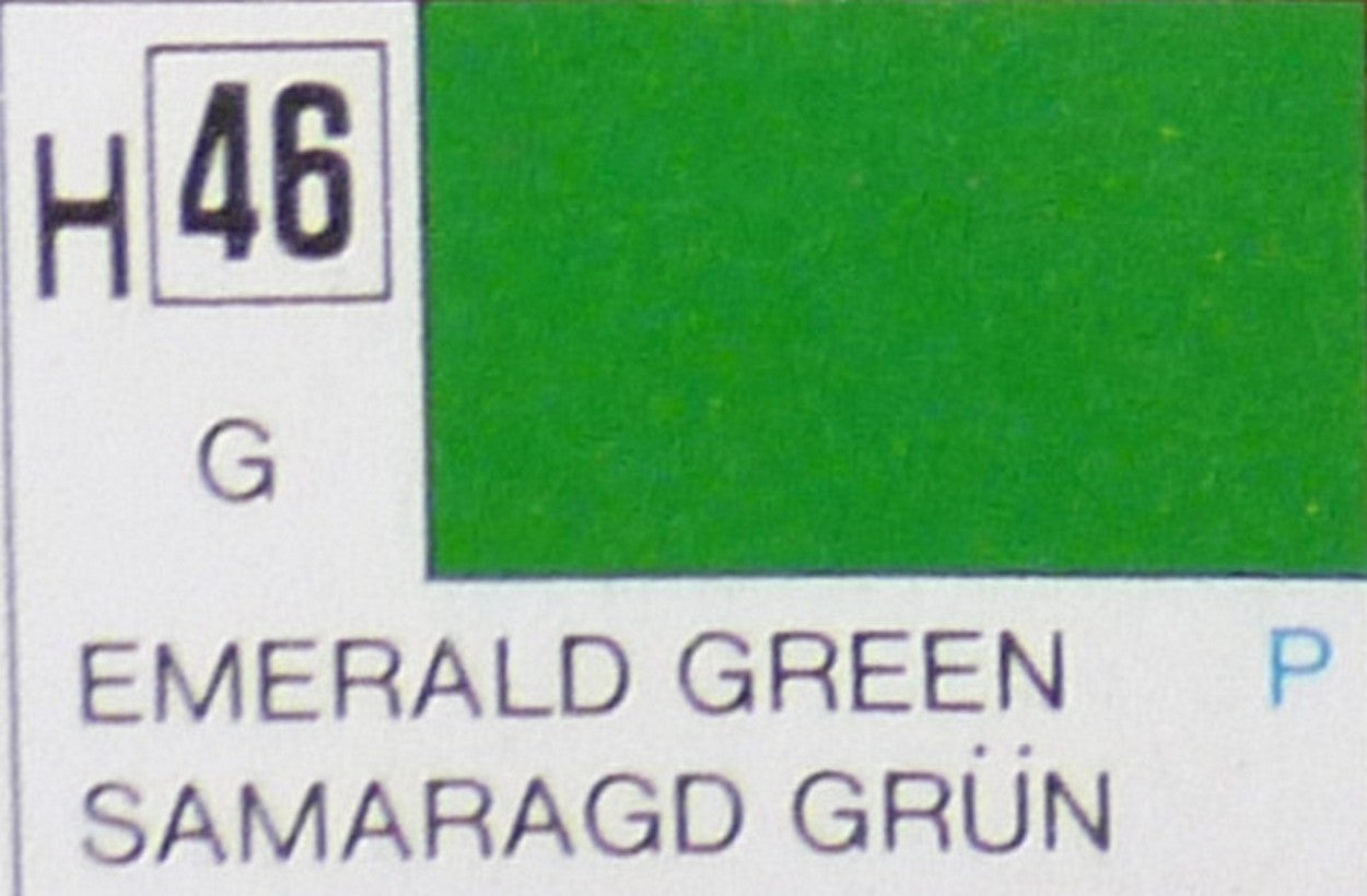 COLORI MODELLISMO EMERALD GREEN GLOSS ml 10 Pz.6 GUNZE GU0046