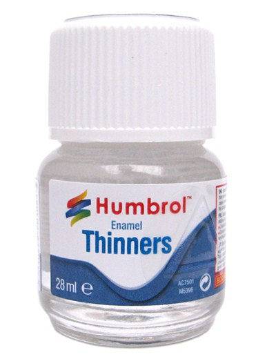 MODELING COLORS ENAMEL THINNER THINNER (BOTTLE) ml.28 HUMBROL AC7501