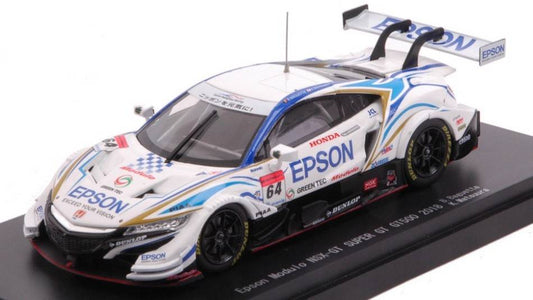 MODÈLE RÉDUIT COMPATIBLE AVEC MODULE EPSON NSX-GT N.64 SUPER GT500 2018 B.BAGUETTE-K.MATSUURA 1:43 EBBRO EB45631