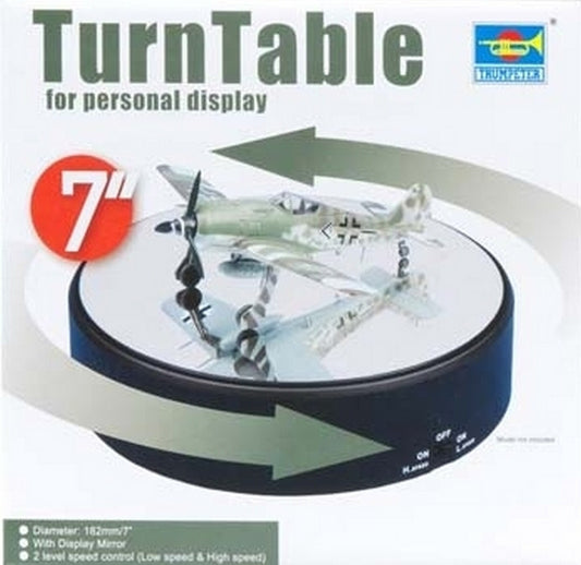 SHOWCASE BOX COMPATIBLE WITH ROTATING DISPLAY 182x42 TRUMPETER TP9835