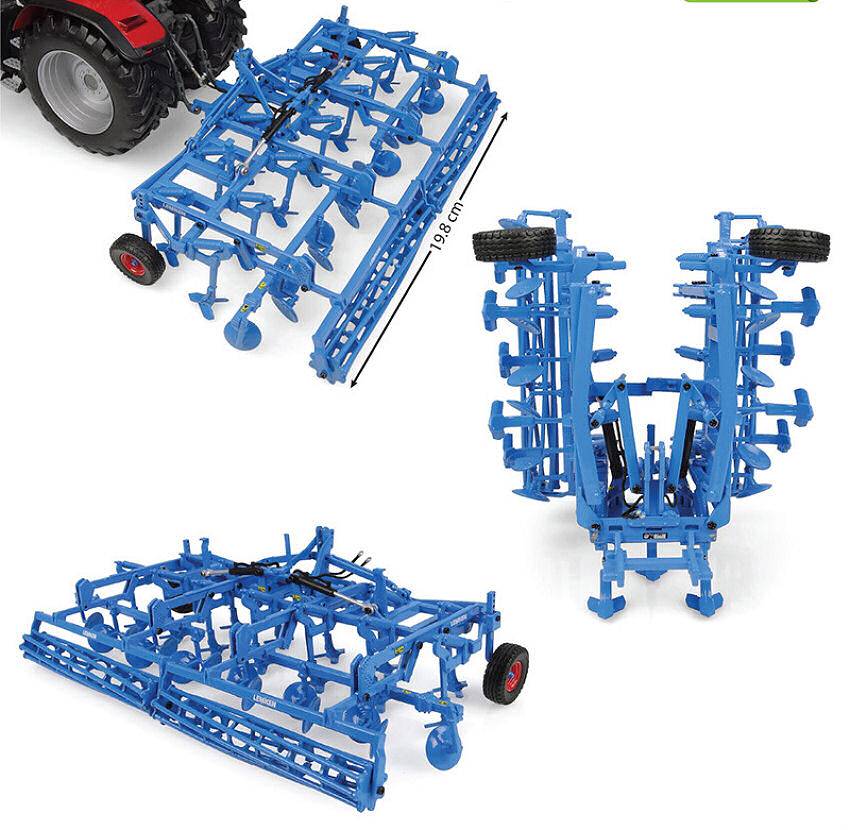 MODELLINO IN SCALA COMPATIBILE CON ESTIRPATORE A MOLLE LEMKEN SMARAGD 9/600K 1:32 UNIVERSAL HOBBIES UH6289