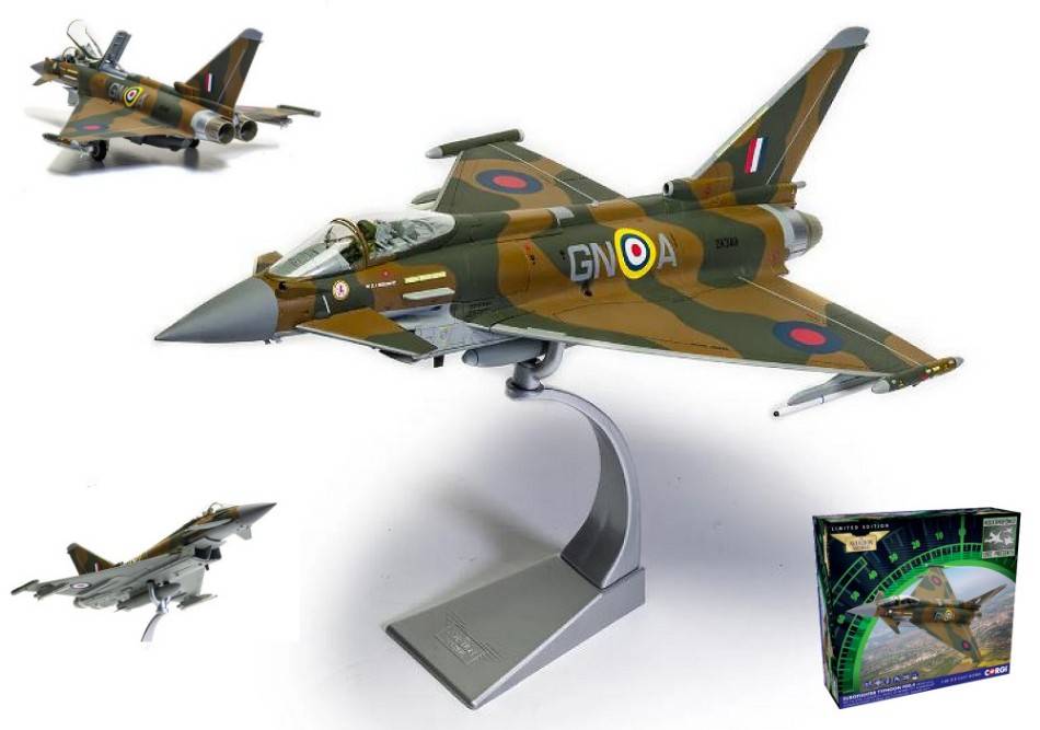 SCALE MODEL COMPATIBLE WITH EUROFIGHTER TYPHOON FGR4 1:48 CORGI AA29001