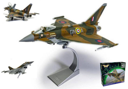 MODELLINO IN SCALA COMPATIBILE CON EUROFIGHTER TYPHOON FGR4 1:48 CORGI AA29001