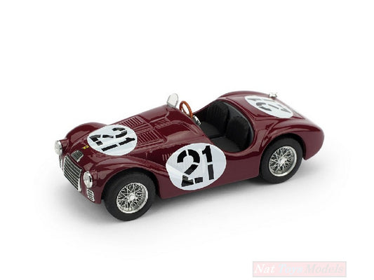 SCALE MODEL COMPATIBLE WITH FERRARI 125S N.21 2nd CIRCUITO DI PESCARA 1947 F.CORTESE 1:43 BRUMM BM0183